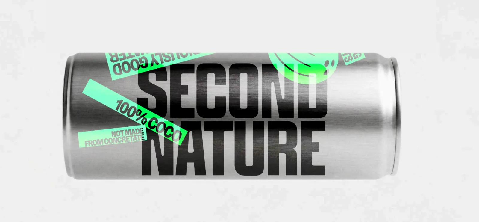 Second Nature 325 ml coconut water can